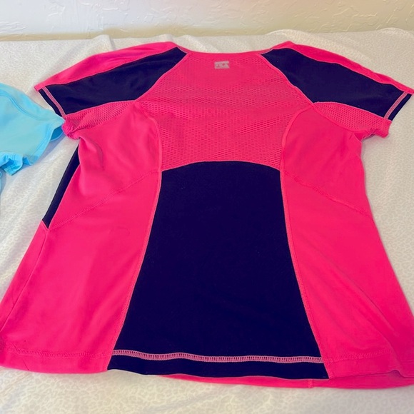 NIKE, FILA & AVIA Tops 2 Pink & 1 turquoise. Bundle of 3 Dri Fit tops. Sz large - Picture 8 of 14